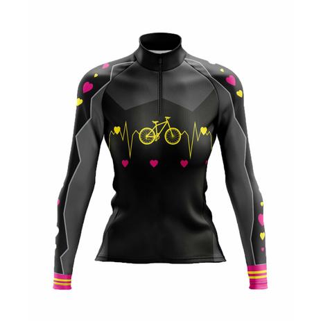 Camiseta para ciclismo feminina clearance