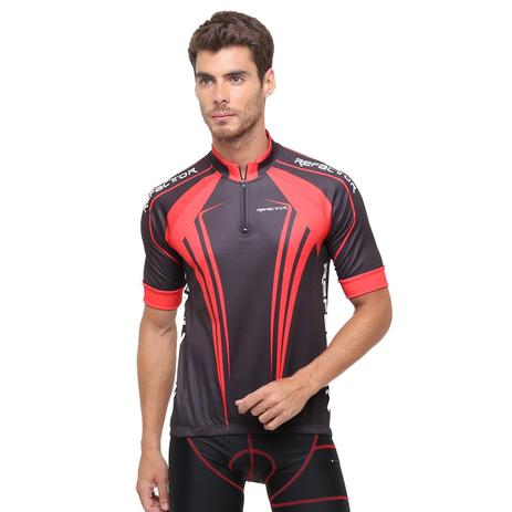 Camisa Ciclismo Refactor Logan Vermelho Marculino Menor preço em Camisa Ciclismo Refactor Logan Vermelho Marculino