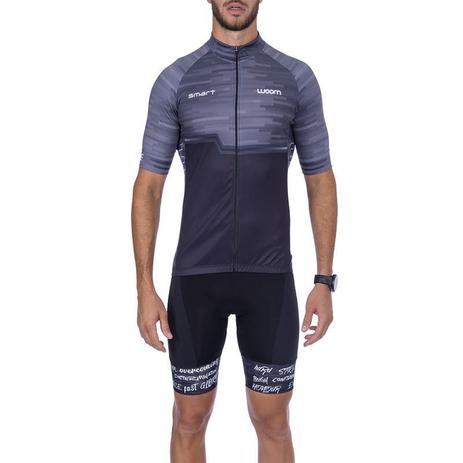 camisa ciclismo masculina woom