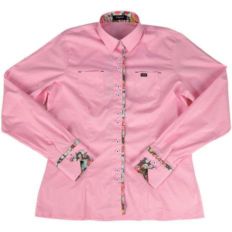 camisa manga longa country