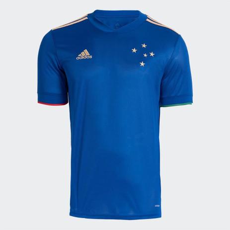 Camisa Cruzeiro I 21/22 s/n Torcedor Adidas Masculina Menor preço em Camisa Cruzeiro I 21/22 s/n Torcedor Adidas Masculina