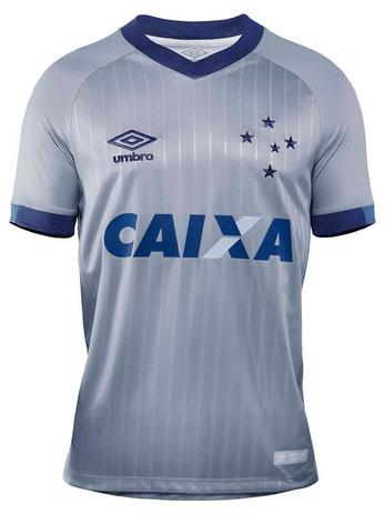 Camisa Cruzeiro Jogo 3 2018/19 Torcedor c/n 10 - Umbro Menor preço em Camisa Cruzeiro Jogo 3 2018/19 Torcedor c/n 10 - Umbro