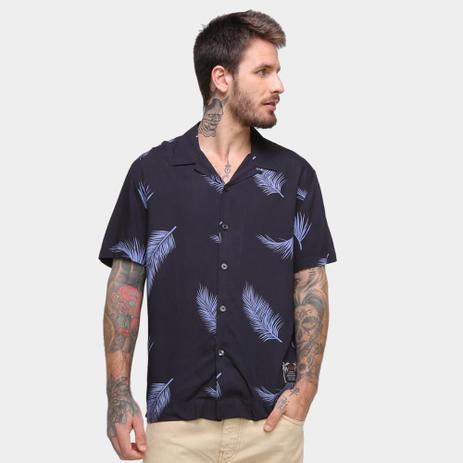 camisas abertas estampadas