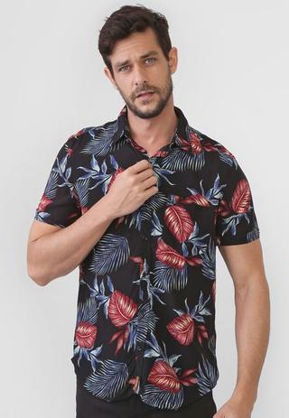 camisa hering estampada