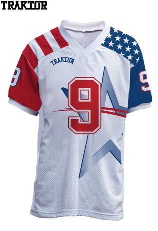 Camisa estados unidos futebol americano traktor - Traktor Sports Menor preço em Camisa estados unidos futebol americano traktor - Traktor Sports