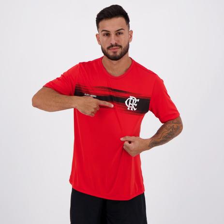 camisa vermelha e preta do flamengo