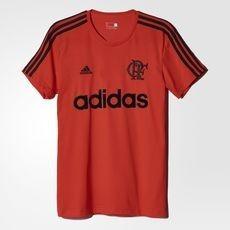 Camisa Flamengo Vermelha Algodão adidas 2016 Menor preço em Camisa Flamengo Vermelha Algodão adidas 2016