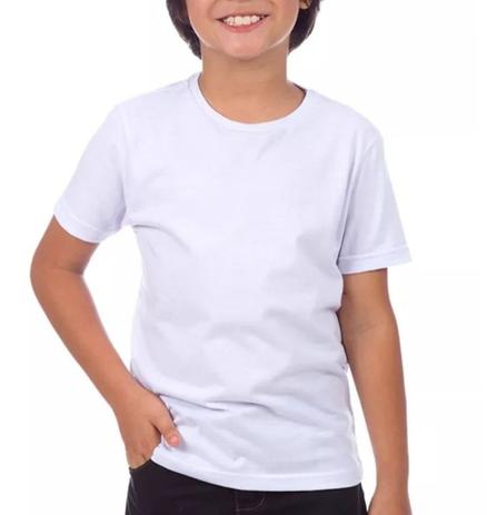 camisa branca bebe 1 ano