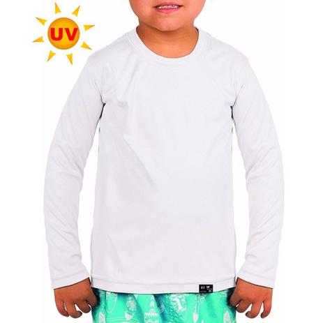 camisa com proteção solar infantil