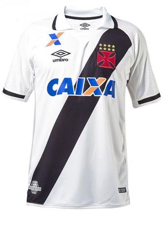 Camisa Jogo 1 Vasco 2017 Umbro Branca Menor preço em Camisa Jogo 1 Vasco 2017 Umbro Branca