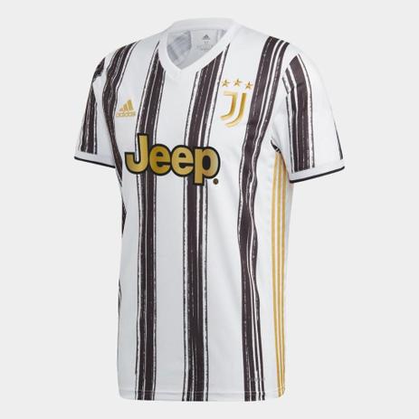 Camisa Juventus Home 20/21 s/nº Torcedor Adidas Masculina Menor preço em Camisa Juventus Home 20/21 s/nº Torcedor Adidas Masculina