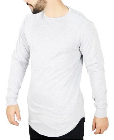 camisetas basicas longline