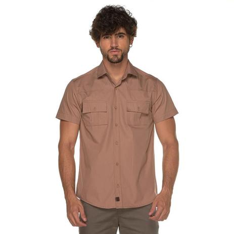 camisa manga curta algodão
