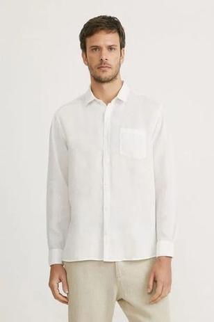 Camisa Manga Longa 100% Linho Paraiso Foxton - Original Menor preço em Camisa Manga Longa 100% Linho Paraiso Foxton - Original