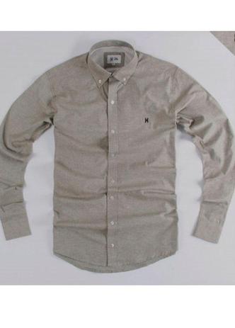 Camisa manga longa cinza txc Menor preço em Camisa manga longa cinza txc
