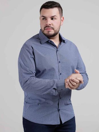 camisas estampadas masculinas plus size