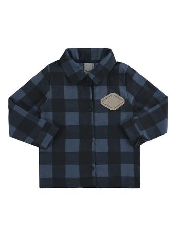 camisa manga longa juvenil