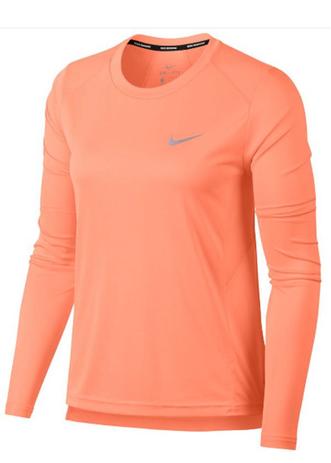 Camisa Manga Longa Nike Miler Top Feminina LR Menor preço em Camisa Manga Longa Nike Miler Top Feminina LR