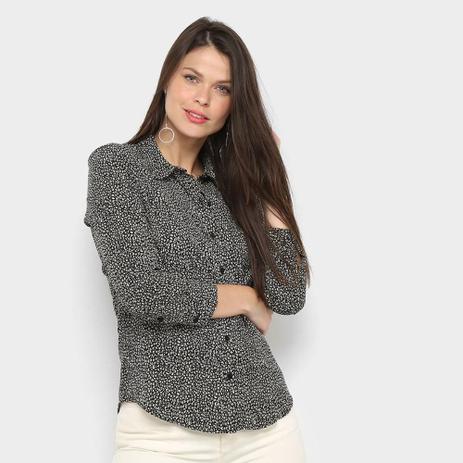 camisa animal print onça