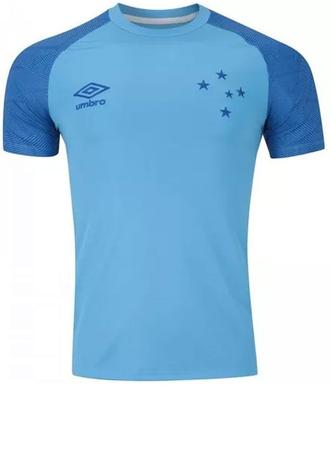 Camisa Masc. Cruzeiro Treino 2018 - Umbro Menor preço em Camisa Masc. Cruzeiro Treino 2018 - Umbro