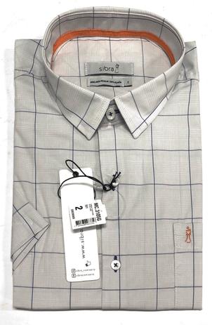 camisa manga curta algodão