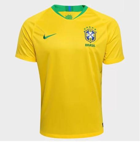 Camisa Original Seleção Brasil I Amarelo Dri-Fit Menor preço em Camisa Original Seleção Brasil I Amarelo Dri-Fit