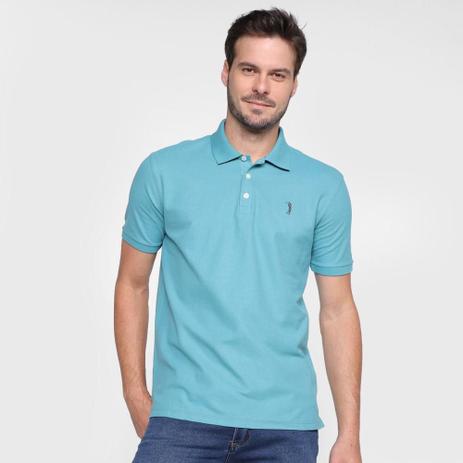Camisa Polo Aleatory Lisa Masculina Menor preço em Camisa Polo Aleatory Lisa Masculina