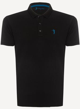 Polo preta lisa Clearance