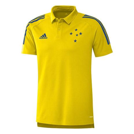 Camisa Polo Cruzeiro Viagem 21/22 Adidas Masculina Menor preço em Camisa Polo Cruzeiro Viagem 21/22 Adidas Masculina