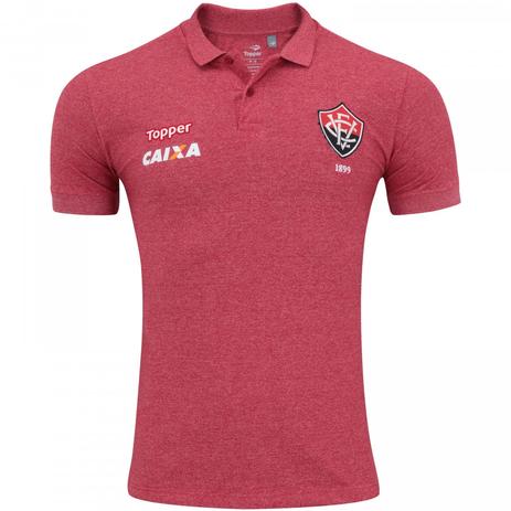 Camisa Polo do Vitória Viagem 2017 Topper Menor preço em Camisa Polo do Vitória Viagem 2017 Topper