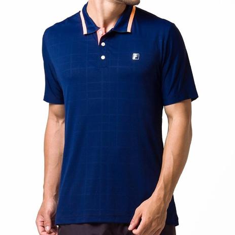 Camisa Polo Fila Chess Fusion Masculina Menor preço em Camisa Polo Fila Chess Fusion Masculina