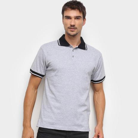 polo lisa masculina