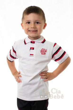 Camisa Polo Infantil Flamengo Revedor Menor preço em Camisa Polo Infantil Flamengo Revedor