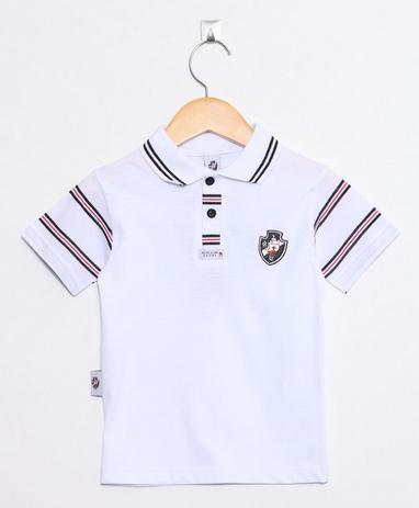 Camisa Polo Infantil Vasco Masculina Oficial - Revedor Menor preço em Camisa Polo Infantil Vasco Masculina Oficial - Revedor