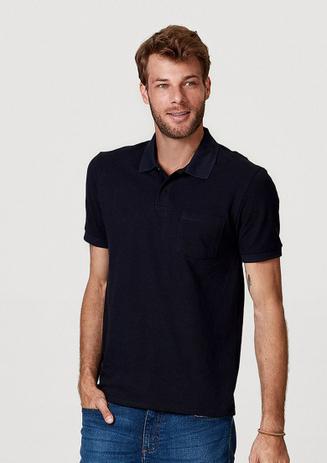 Camisa Polo Masculina Básica Regular Com Bolso Frontal - Hering é boa?