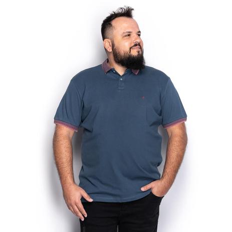 camisas polo plus size masculina