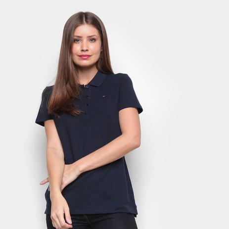Camisa polo tommy hilfiger feminina w core heritage - Camisa Polo Feminina - Magazine Luiza
