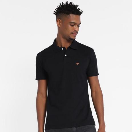 camisa polo negro