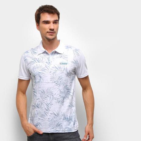 camisa de malha estampada