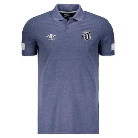 Camisa Polo Umbro Santos Viagem 2018 Masculina Menor preço em Camisa Polo Umbro Santos Viagem 2018 Masculina