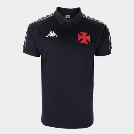 Camisa Polo Vasco Viagem 20/21 Comissão Técnica Kappa Masculina Menor preço em Camisa Polo Vasco Viagem 20/21 Comissão Técnica Kappa Masculina