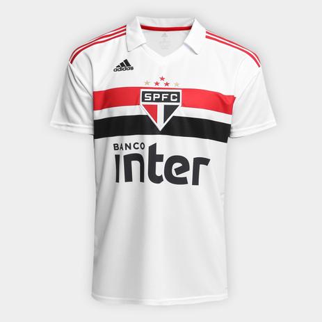 Camisa são paulo branca oficial adidas - Corinthians Menor preço em Camisa são paulo branca oficial adidas - Corinthians