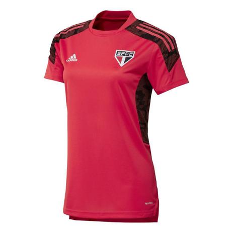 camiseta treino adidas feminina