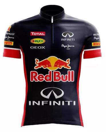 Camisa scape red bull ciclismo tradicional azul Menor preço em Camisa scape red bull ciclismo tradicional azul