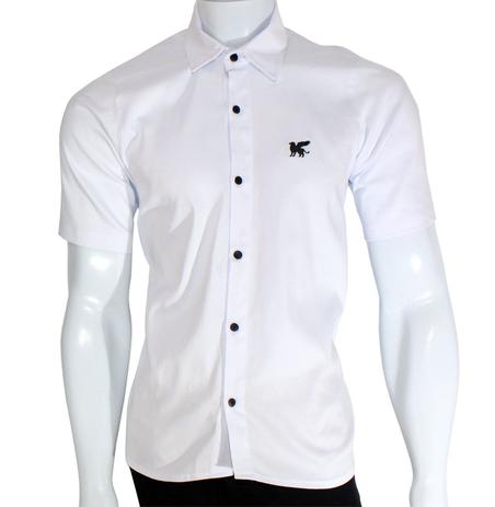 camisa slim branca