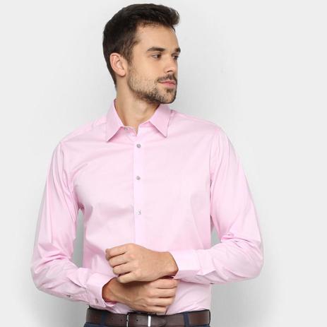 camisa social slim calvin klein