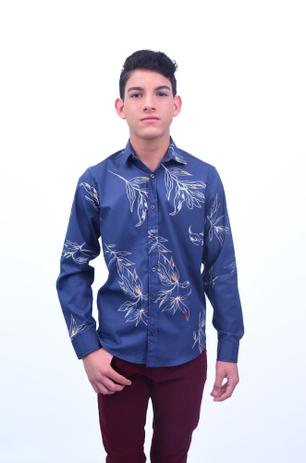 camisa infantil masculina social