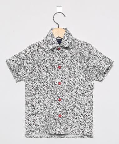 camisa branca infantil masculina