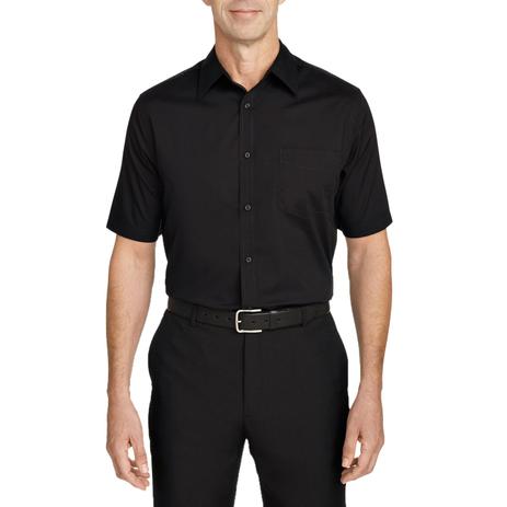 camisa manga curta masculina preta