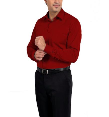 camisa social manga comprida masculina